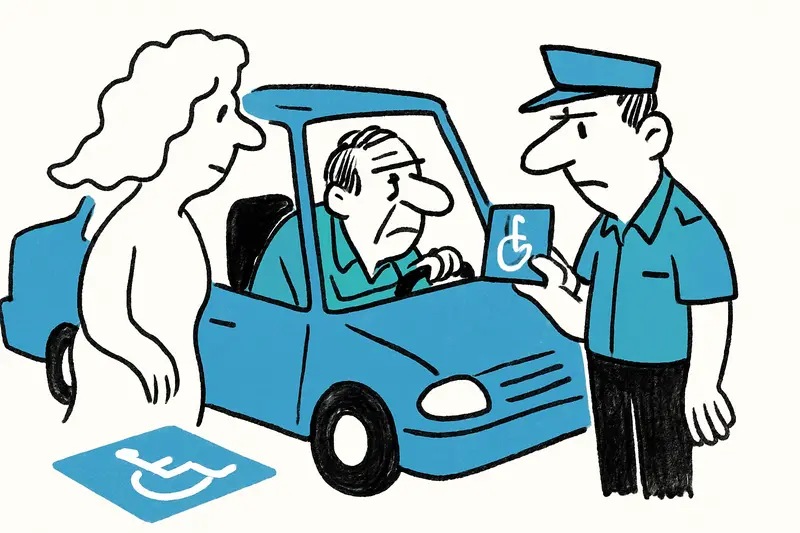 Como si todavía estuviera allí: por qué en Palma se siguió usando un permiso de estacionamiento tras la muerte