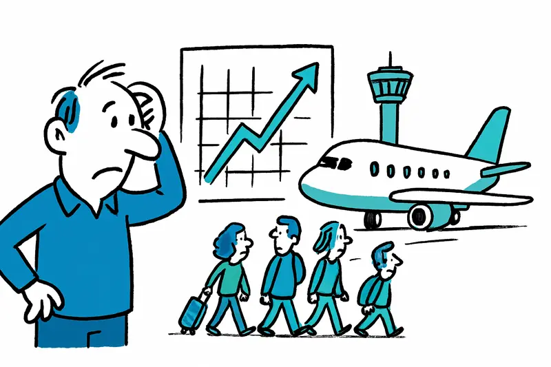 Leve aumento: cifras de pasajeros en el aeropuerto de Palma en octubre