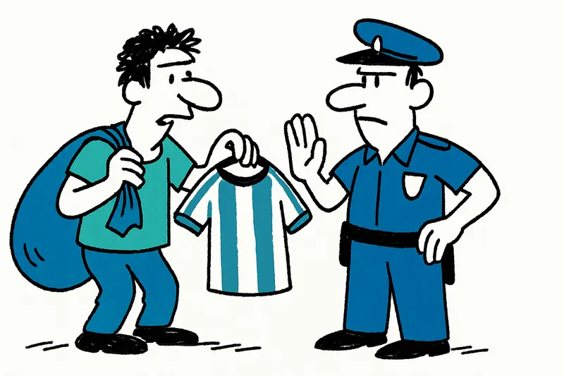 Playa de Palma: camisetas falsas de la selección alemana (DFB) — un síntoma, no un caso aislado