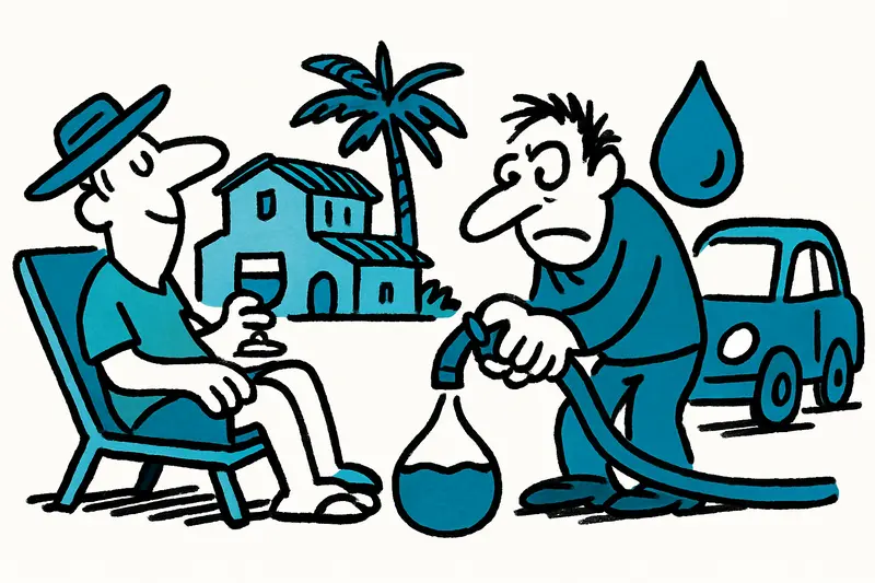 El precio del idilio: cuando el encanto de las fincas consume recursos