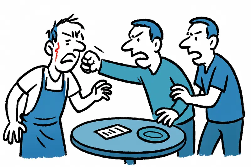 Ataque a golpes en Ciutadella: cuando la cuenta de un restaurante se convierte en violencia — lo que ahora falta