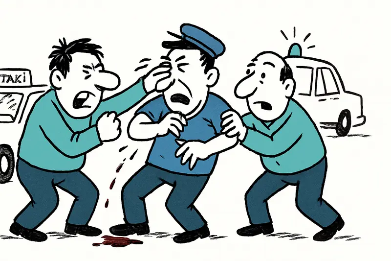 Pelea en Palmanova: Dos taxistas heridos — ¿quién protege el turno de noche?