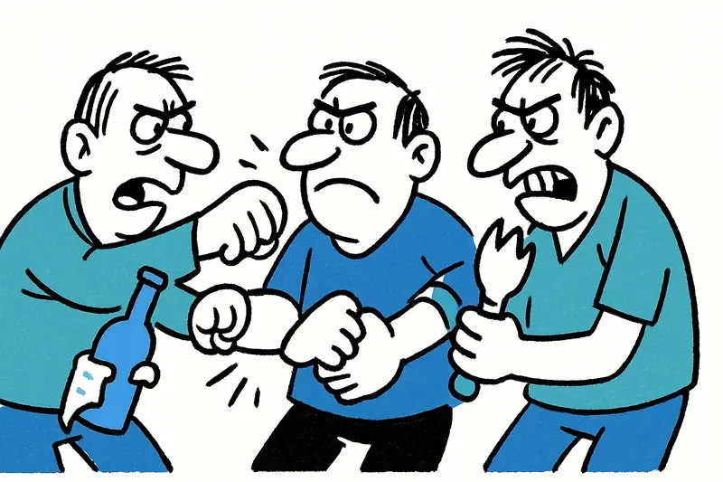 Pelea en Portitxol: tres hombres, botellas ensangrentadas y la pregunta sobre la seguridad en el barrio