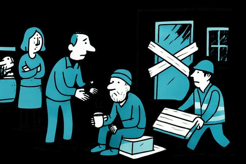 Desalojo en El Arenal: ¿Quién protege a los vecinos y a las personas sin techo?
