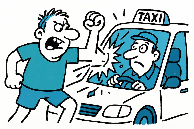 Altercados en el Ballermann: ¿Quién protege a taxistas y visitantes en la Schinkenstraße?