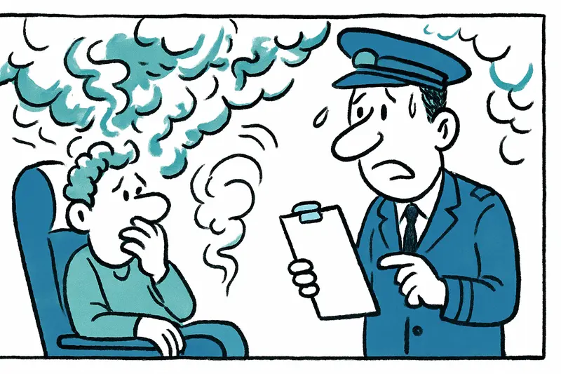 Humo en la cabina: Son Sant Joan activó el protocolo de emergencia — ¿suficiente preparación para estos casos?