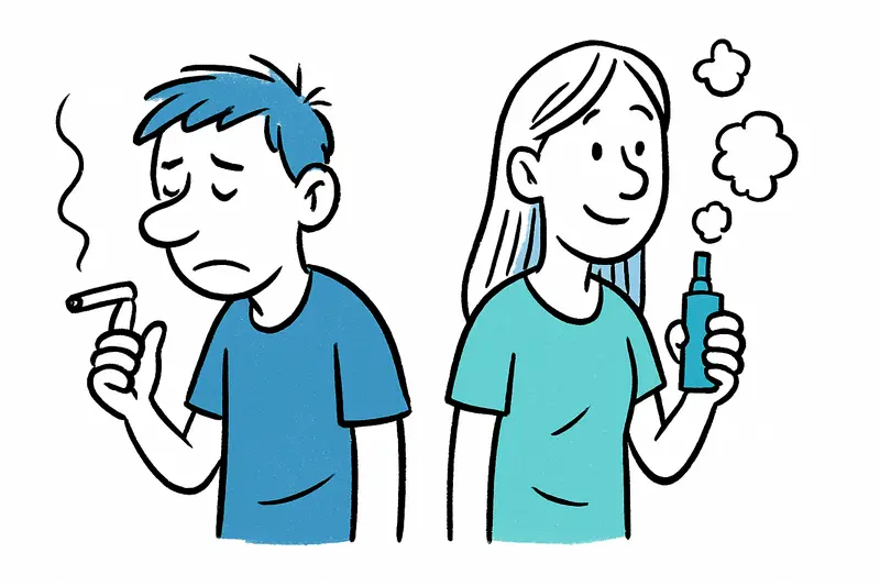 Fumar disminuye, el vapeo aumenta: ¿qué tan saludables son realmente los jóvenes de Mallorca?