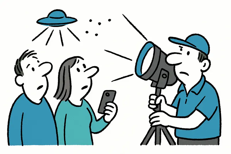 Reality-Check: Geheimnisliche Lichter über Palma – was wirklich dahintersteckt