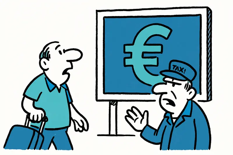 Reality-Check en el aeropuerto de Palma: lo que realmente revela el cartel de la Sparkasse