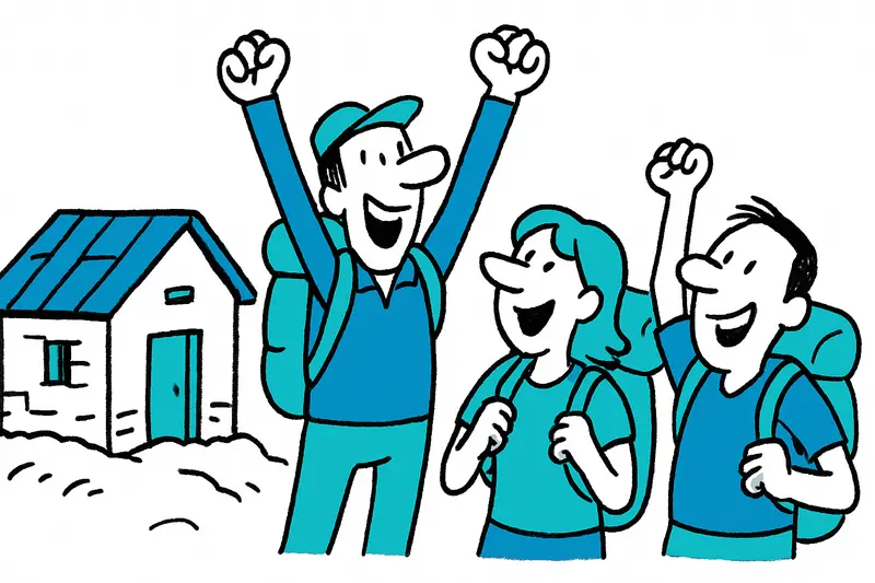 Camas llenas, alegría plena: refugios de la Tramuntana completos en el fin de semana festivo