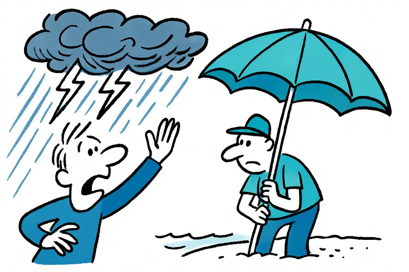 Nuevo frente de lluvias llega a Mallorca — de nuevo avisos para el sábado