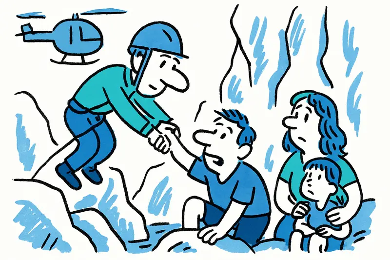 Por qué la Tramuntana no es solo una postal idílica: rescate en el Torrent de Pareis