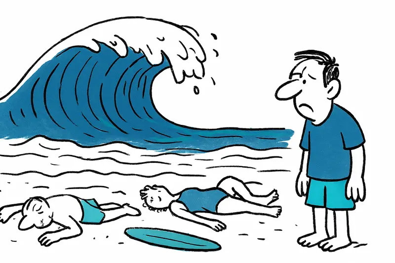 Olas gigantes y sus víctimas: tres muertos en Tenerife – recuerdos de la peligrosa rompiente en Mallorca