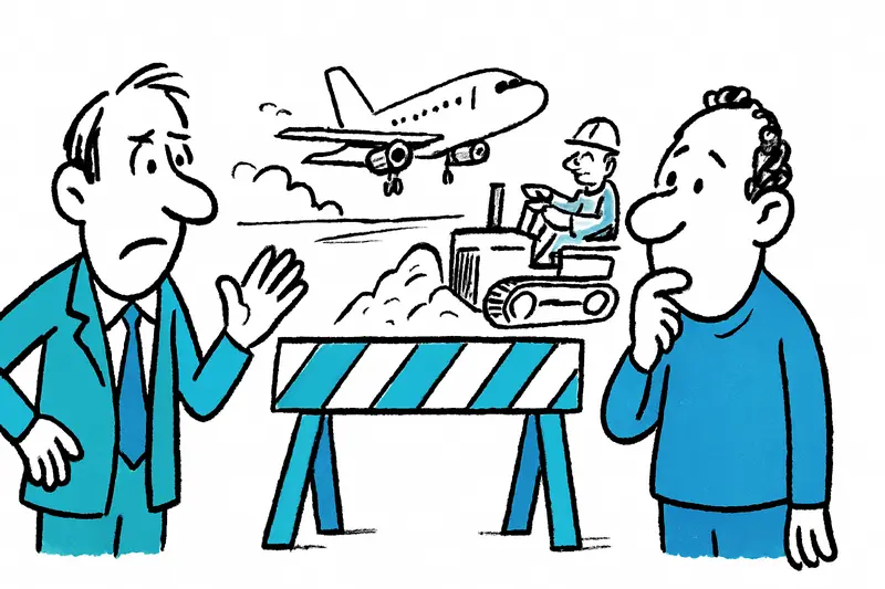 Un año de obras en la pista de rodaje SUR: ¿amenazan caos y retrasos en el aeropuerto de Palma?