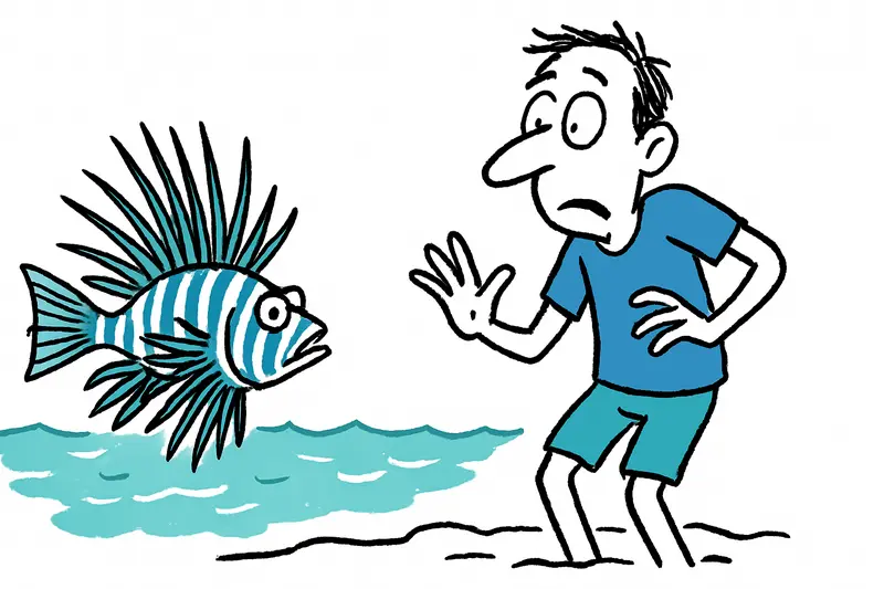 Cuando el mar se calienta: por qué el venenoso pez león frente a Mallorca puede convertirse en un peligro real