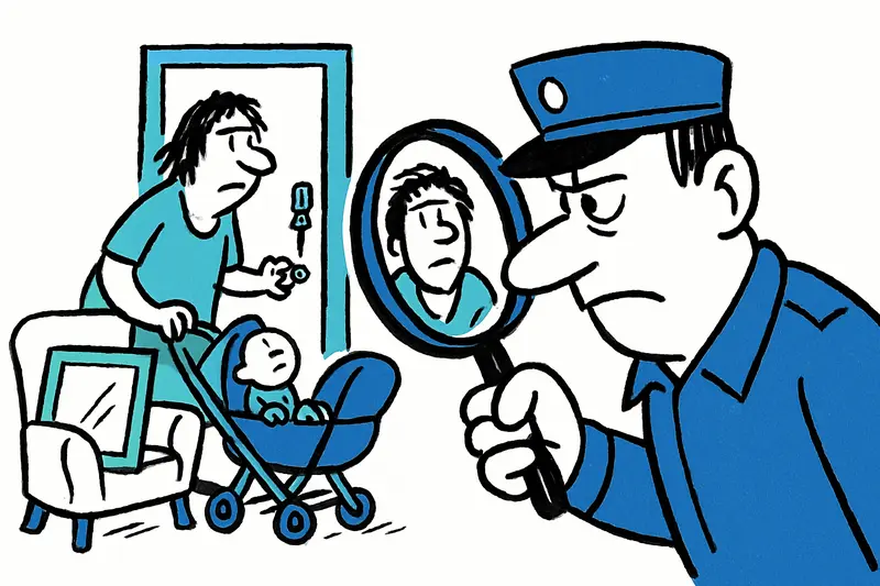 A plena luz del día en Santa Catalina: ocupación de vivienda bajo la lupa