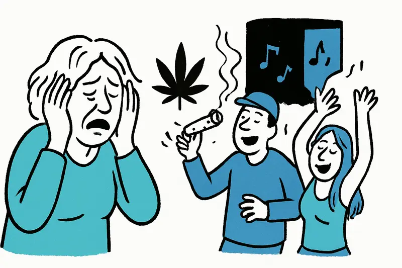 Cuando Santa Catalina se convierte en una pesadilla para los vecinos: cannabis, ruido e impotencia