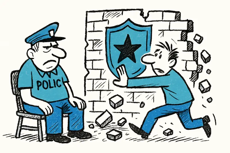 Santa Margalida: Cuando los muros protectores de la policía se resquebrajan