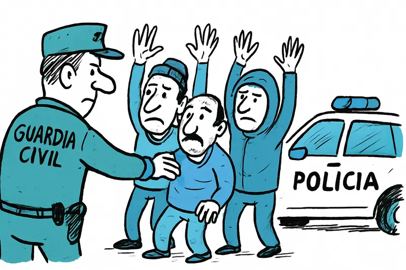 Gran golpe contra banda de ladrones: lo que revela la redada en Mallorca
