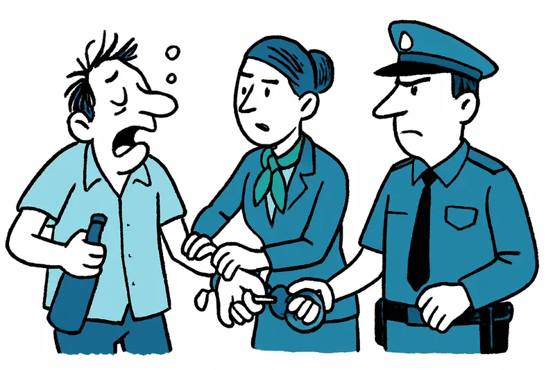 Susto en Palma: alcohol, agresiones y la cuestión de la responsabilidad a bordo