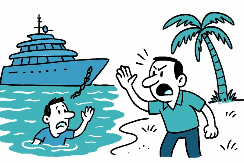 Ancladas sobre praderas de posidonia: cuando las megayates enfrentan playas y vecinos