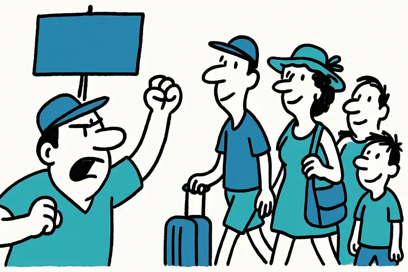 El verano se calienta: anunciada manifestación contra la masificación turística — un chequeo de la realidad