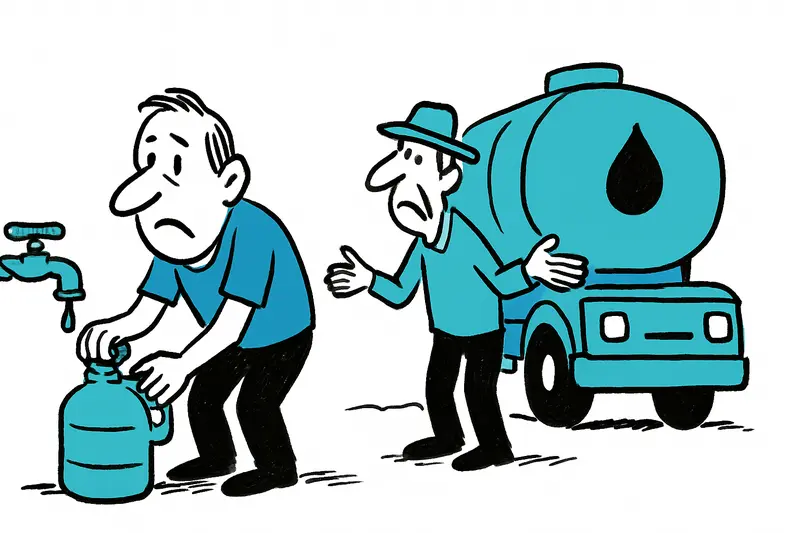 Por la ola de calor: análisis de la escasez de agua en s'Horta y Deià