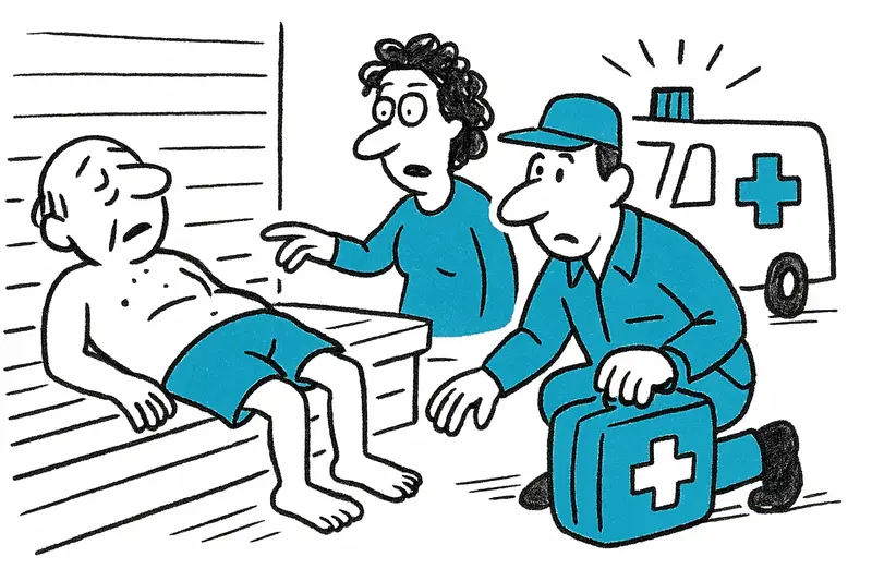 Chequeo de realidad desde Son Vida: jubilado colapsa en la sauna del hotel — lo que realmente debemos aprender