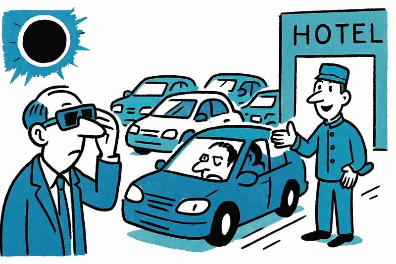 Eclipse solar y riesgo de atascos: ¿pueden los hoteles evitar la crisis de tráfico en Mallorca el 12 de agosto?