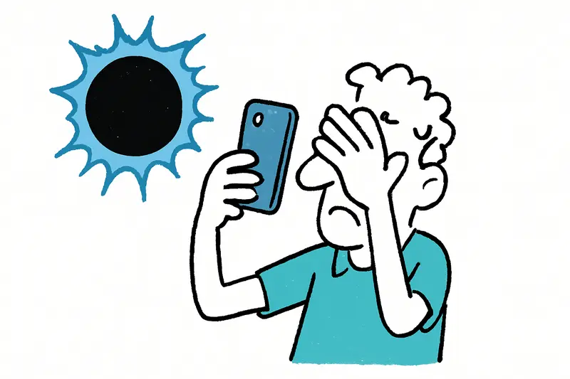 Fotografiar el eclipse solar de forma segura: cómo proteger ojos y teléfono en Mallorca
