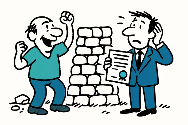 Piedra sobre piedra: Certificado estatal para los Margers – una victoria con preguntas abiertas