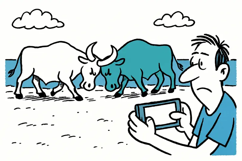 Toros en la playa de Bolonia: entre comportamiento natural y preocupación turística