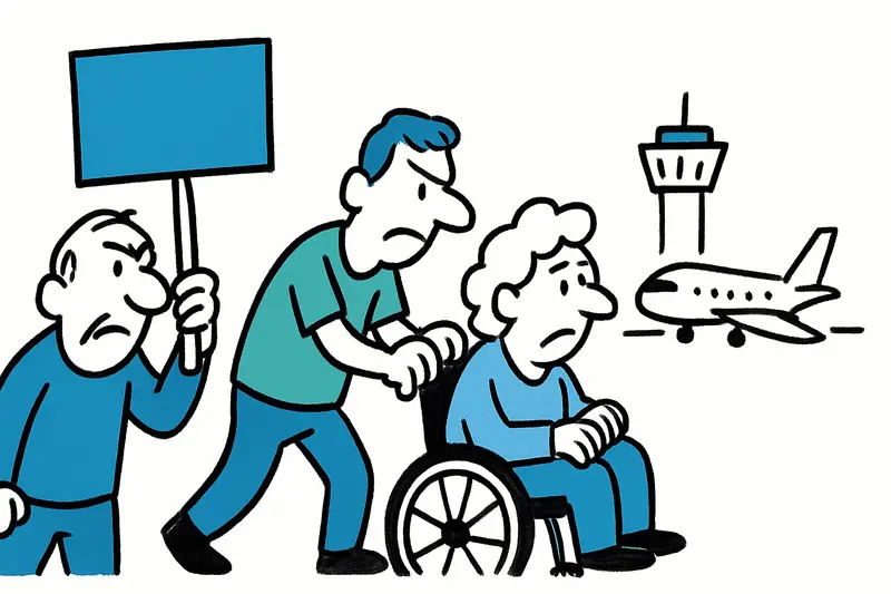 Huelga en el aeropuerto de Palma: ¿Asistencia a pasajeros con movilidad reducida al borde del colapso?