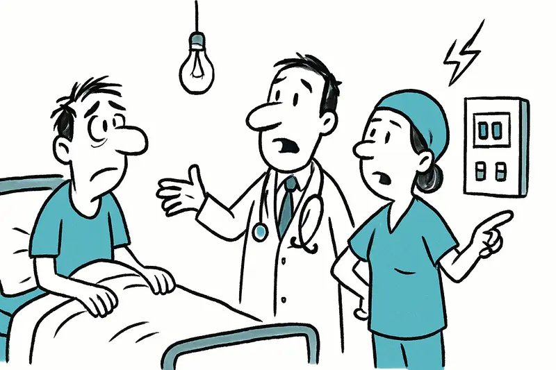 Cortes de energía en Manacor: ¿Qué ocurre en el hospital cuando se apagan las luces?