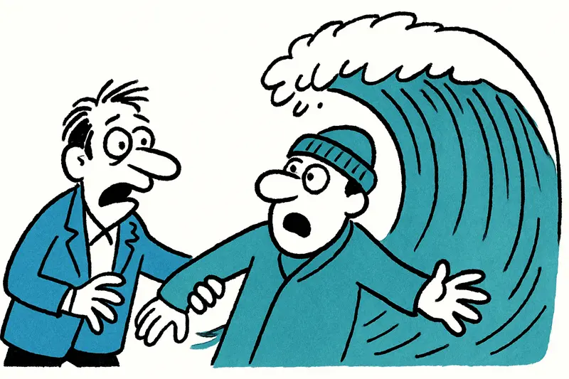 Mar agitado y olas de casi 13 metros: lo que la tormenta dejó en Menorca y Mallorca