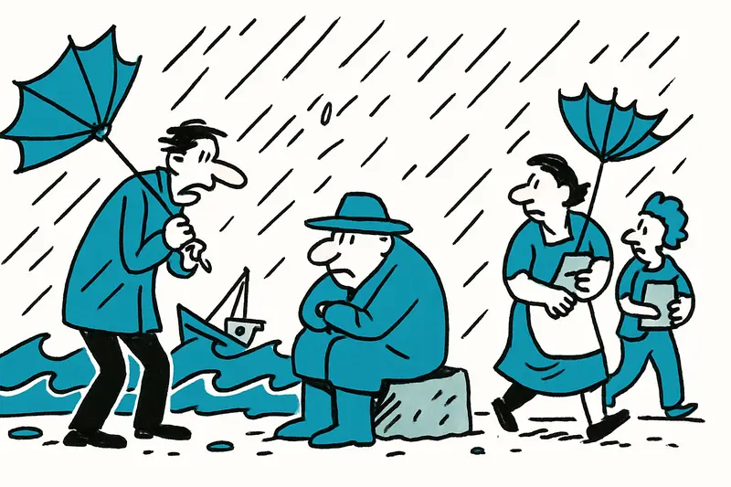 Tormenta en Mallorca: rachas, olas de tres metros y el caos en tierra y mar