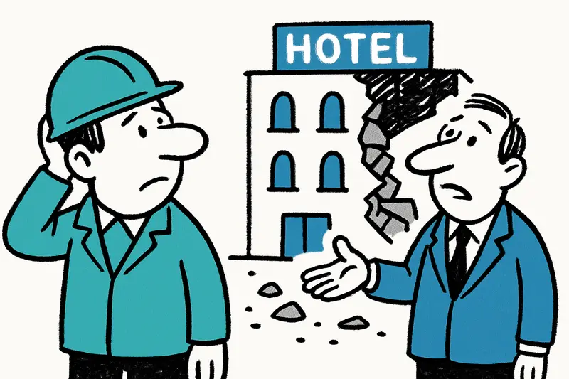 Tras el colapso parcial en Santa Ponsa: ¿Quién es responsable de la seguridad de los hoteles?