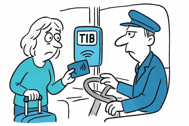 Por qué los turistas deben volver a pasar la tarjeta en los autobuses TIB — y cómo evitar el cargo