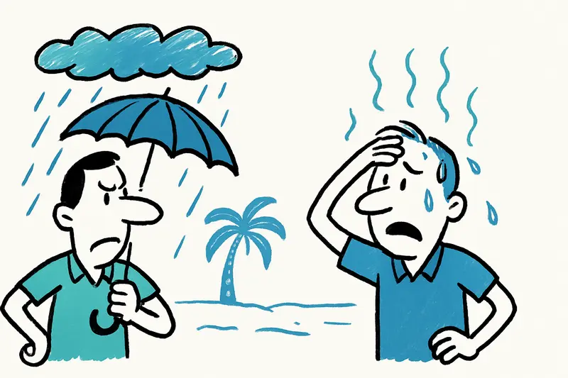 Nueva borrasca trae lluvia — y el calor persiste: ¿Qué falta en Mallorca?