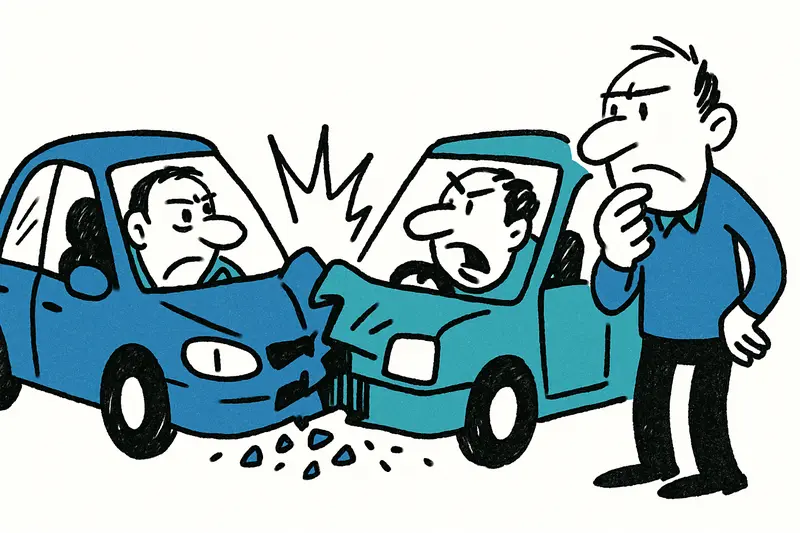 Choque frontal mortal en la Ma-1 en Peguera: un análisis realista