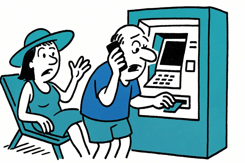 Vacaciones de ensueño, tranquilidad truncada: cuando la tarjeta desaparece en el extranjero