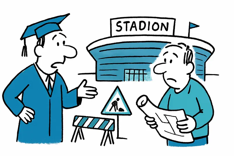 ¿Graduación en el estadio? La UIB, Son Moix y la cuestión de una buena organización