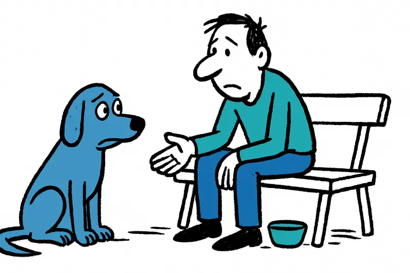 Ulises busca tranquilidad: un perro sensible necesita un hogar paciente