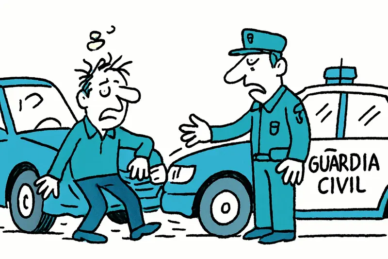 Serie de accidentes en la MA-1 en Palmanova: Audi se da a la fuga, conductor ebrio choca contra patrulla