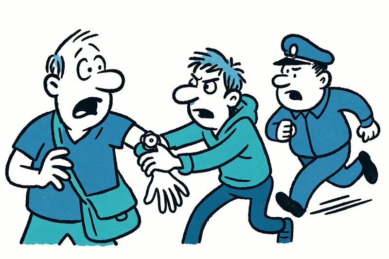 Persecución en Palma: ¿Qué tan seguros están los turistas frente a los ladrones de relojes?