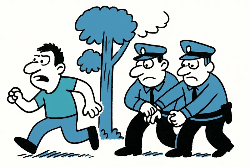 Detenido en el bosque de Bellver: cómo un sospechoso huyó de Ibiza a Palma