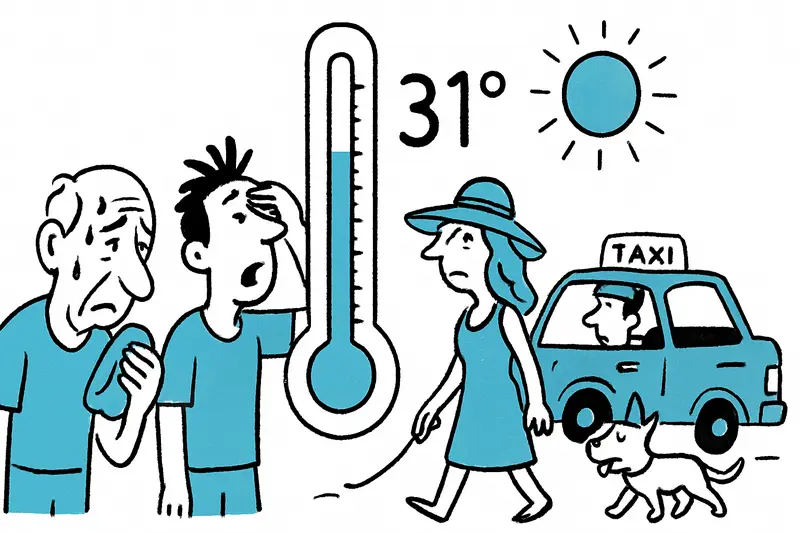 ¿Solo 31 grados? Por qué la ola de calor en Mallorca es más que un problema del termómetro