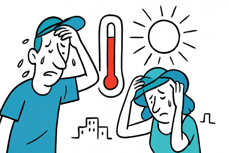 Alerta naranja: Cómo la vida cotidiana de Mallorca se resiente bajo el calor del Sahara