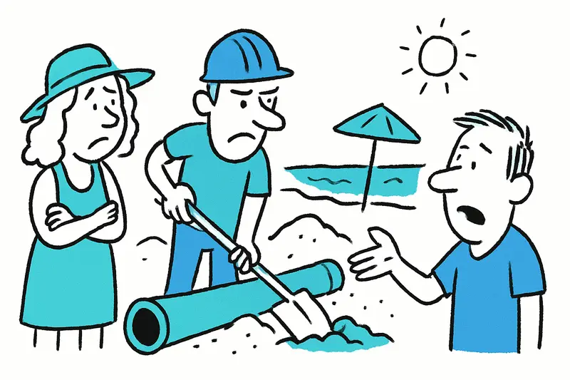 Se renueva la tubería en la Playa de Muro: qué pueden esperar vecinos y turistas