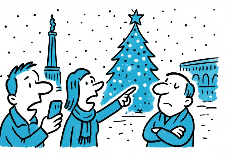 Luces de Navidad en Palma: Plaza España se ilumina esta noche